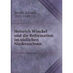  Heinrich Winckel und die Reformation im sÃ¼dlichen 
