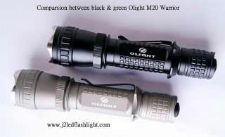 Olight M20 Warrior Tactical (Premium Cree R2 Edition) LED Flashlight