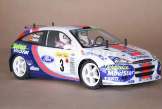 TAMIYA 1/10 RC FORD FOCUS RALLY WRC 2001 #58281 *RTR* MINT  