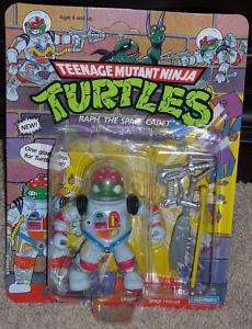 1990 TMNT Ralph the Space Cadet MOC on Unpunched card  
