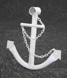   and flat stock steel and the anchor chain is made of plastic to keep