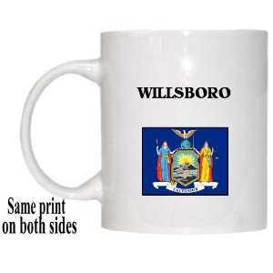  US State Flag   WILLSBORO, New York (NY) Mug Everything 