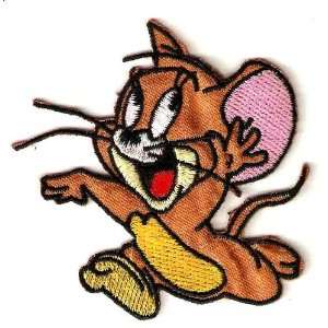  Jerry the Mouse in Tom & Jerry Cartoon Embroidered Iron On 