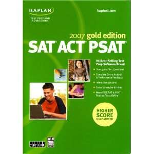  Kaplan Sat Act Psat 2007 Gold Edition 