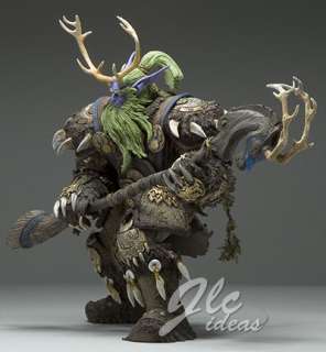 WOW Warcraft Night Elf Druid Broll Bearmantle Figure  