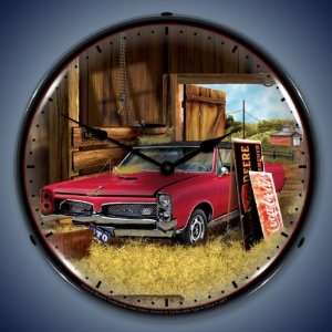 Pontiac GTO Hidden Treasure Backlit Clock