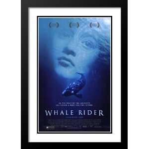  Whale Rider 32x45 Framed and Double Matted Movie Poster 