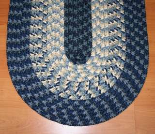 New 20 x 30 Oval Hometown Braided Rug  