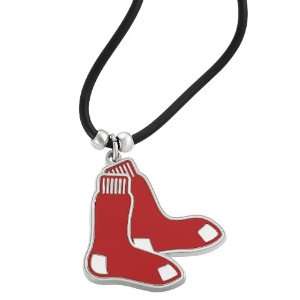   Silvertone Major League Baseball Boston Red Sox Cord Necklace Jewelry