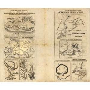 Civil War Map The War of the Rebellion a compilation of the official 