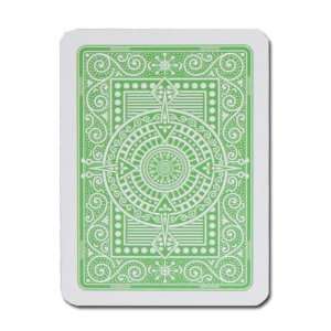   Plastic Texas Poker Jumbo Playing Cards Light Green