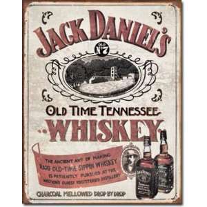 Jack Daniels Sippin Tin Sign