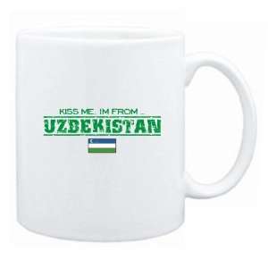    New  Kiss Me , I Am From Uzbekistan  Mug Country