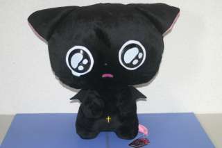 The Gothic World of Nyanpire Black Cat Cry Plush Doll in JAPAN 13.2 