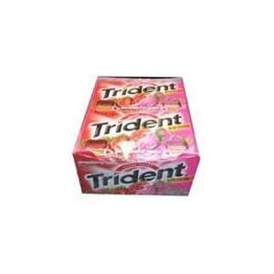  Trident Straw Fusion Gum 12 Piece
