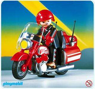Playmobil 3062 HARLEY or GOLD WING MOTORCYCLE HIGHWAY RIDER   Retired 