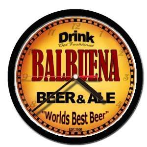  BALBUENA beer ale wall clock 