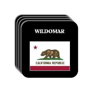  US State Flag   WILDOMAR, California (CA) Set of 4 Mini 