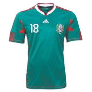   Official Mexico National Team #18 Andres Guardado Home Jersey