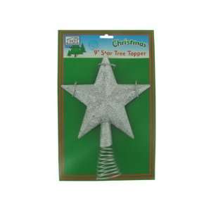  9 Silver Star Treetop Case Pack 72   739010