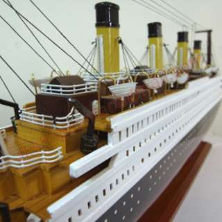   Ocean Liners Handmade Cruise Titanic Ship boat Sailboat Model  
