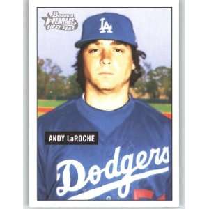 2005 Bowman Heritage #215 Andy LaRoche FY RC   Los Angeles Dodgers (RC 