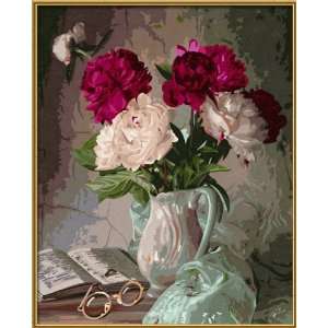    Schipper Still Life with Peony Paint By Number Toys & Games