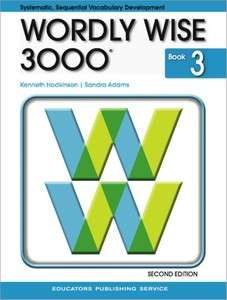 Wordly Wise 3000 Grade 3 Student Book 0838828213  