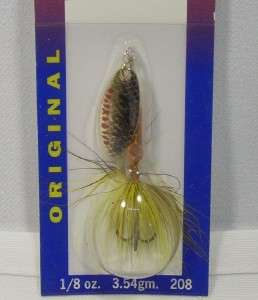 Wordens 1/8 oz Rooster Tail Mustad Fishing Spinnerbait Lure New  