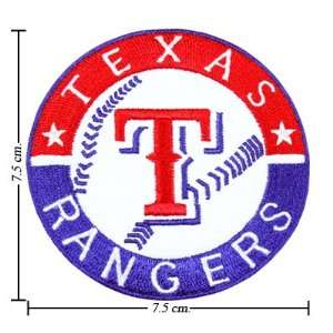  Texas Rangers Logo Emrbroidered Iron on Patches From 