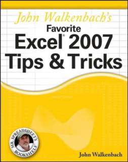   Excel 2007 Formulas by John Walkenbach, Wiley, John 