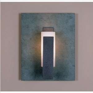  8 One Light Wall Sconce with Slate Element Finish 