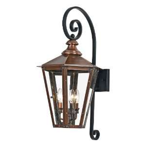  Quoizel WC8415AC Wickliffe 3 Light Outdoor Wall Mount 