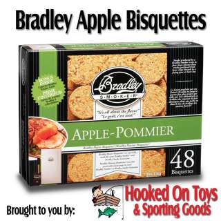 Bradley Apple Flavor Bisquettes Smoker Chips 48 pcs.  