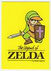 nintendo game trading card sticker set legend of zelda super