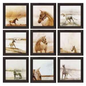  Propac Images Carley at Beach Wall Decor, Pack of 9