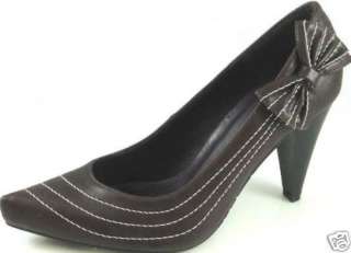 Brown Women MaryJane High Heel DRESS Casual Pump Shoes  