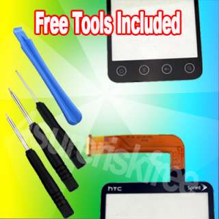 New Touch Screen Digitizer Glass For HTC EVO 3D Digitizer Repair and 