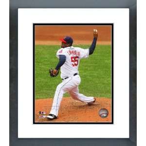  Cleveland Indians Fausto Carmona 2011 Pitching Framed 