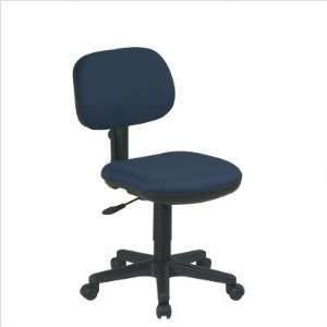 Casablanca Dark Blue Office Star Basic Task Desk Chair 