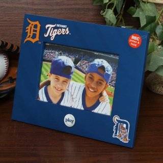 MLB Detroit Tigers 4 x 6 Navy Blue Talking Picture Frame
