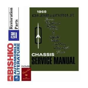  1968 OLDSMOBILE F85 442 98 88 etc Shop & Body Manual CD 