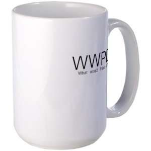  What would Poirot do? Humor Large Mug by  