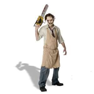 Lets Party By Rubies Costumes Leatherface Adult Costume / Tan   Size 