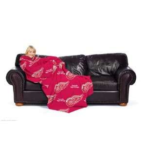  Detroit Red Wings NHL Adult Comfy Fleece Throw Sports 