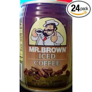 Mr. Brown Iced Coffee, 8.12 Ounce (Pack Grocery & Gourmet Food