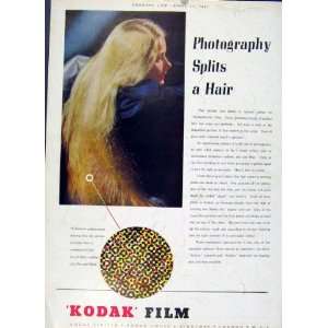   Splits A Hair 1947 Country Life Kodak Adver