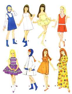 50+ Scooter & Skipper Pattern Outfits On CD (CD#3)  