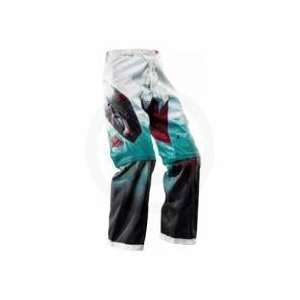  THOR STATIC RAGE WHITE/RED MOTOCROSS YOUTH PANTS22 