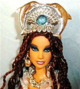 Goddess of the Dolphins barbie doll ooak fully Articulated  